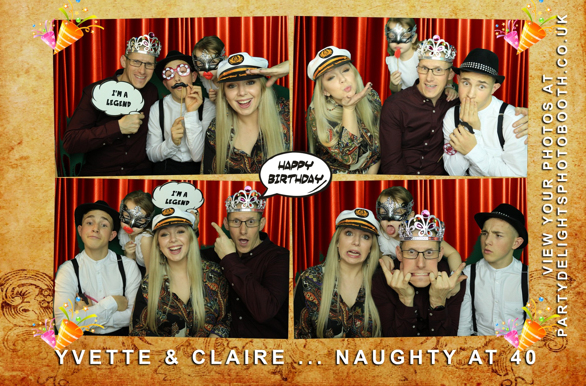 Yvette and Claire’s 40th birthday! - Prints | View more photos from the event at gallery.partydelightsphotobooth.co.uk/u/PartyDelightsPhotoBooth/Yvette-and-Claire’s-40th-birthday-Prints